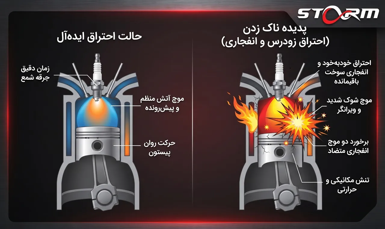ناک زدن موتور چیست